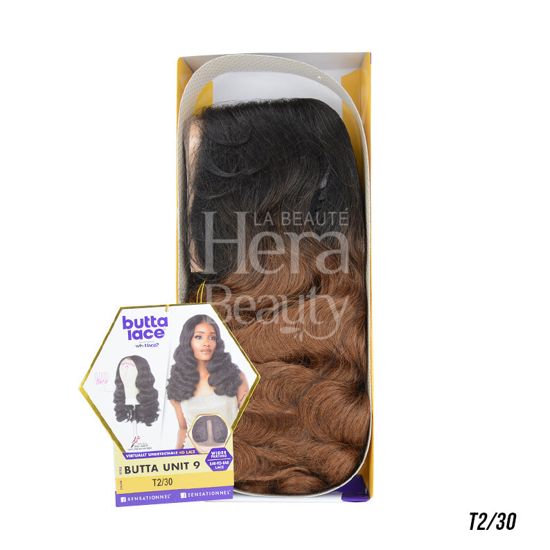 SENSATIONNEL HD Ear-to-ear Lace Wig BUTTA UNIT 9