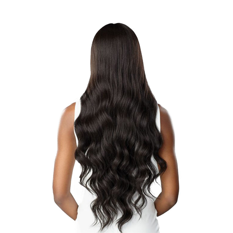 SENSATIONNEL BUTTA HUMAN HAIR BLEND HD FRONT LACE WIG - LOOSE WAVE 30"
