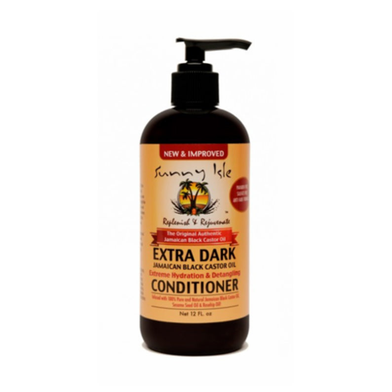 SUNNY ISLE Extra Dark Jamaican Black Castor Oil Conditioner 12Oz
