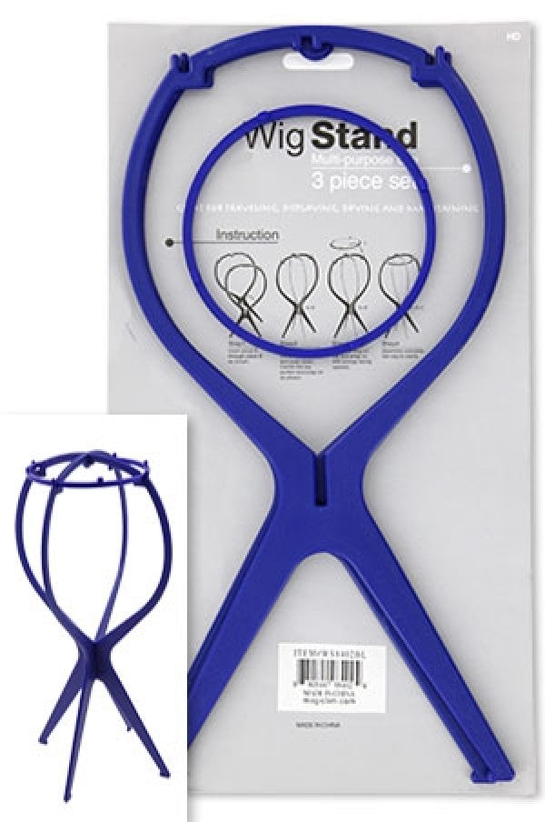 Multi Purpose Plastic Wig Stand #8402