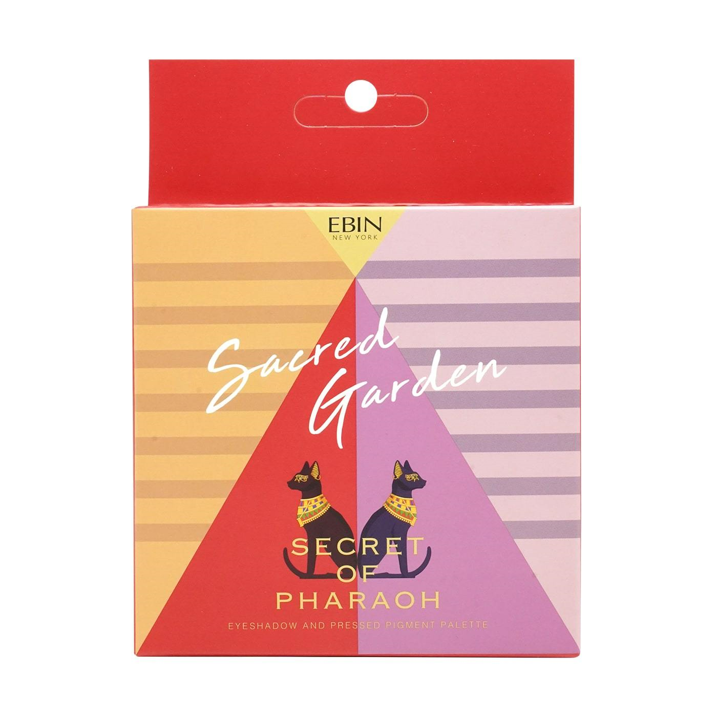 EBIN SACRED GARDEN - SECRET OF PHARAOH 7 SHADES EYESHADOW PALETTE