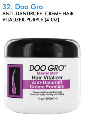 Doo Gro Anti-Dandruff Creme Hair Vitalizer-Purple 4oz