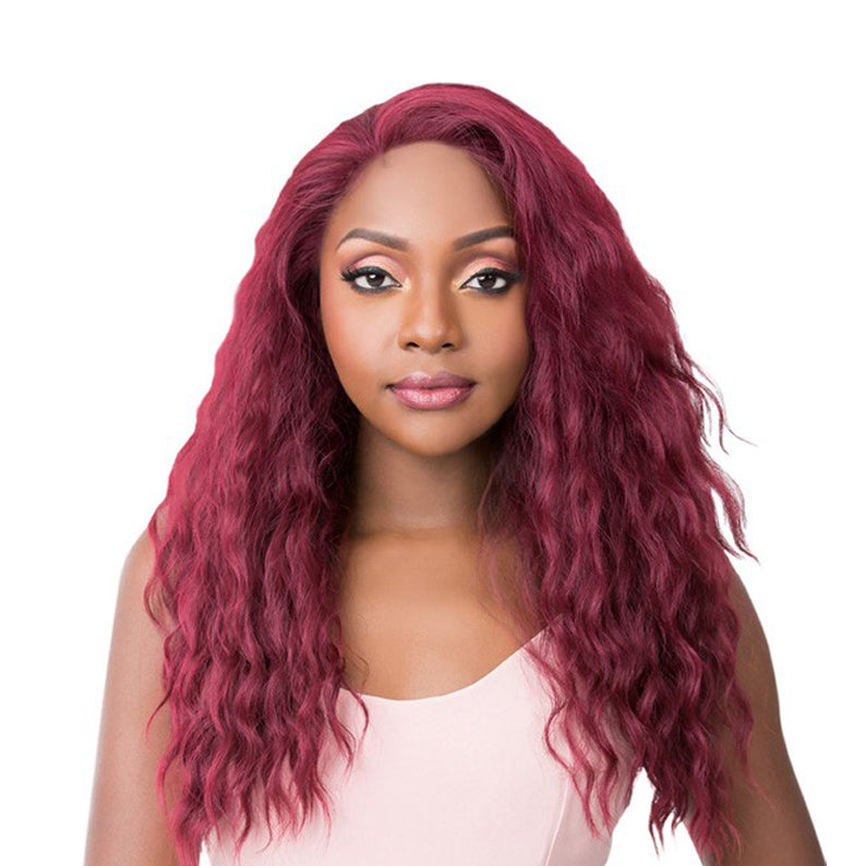 ITS A WIG SYNTHETIC SIMPLY LACE FRONT WIG SIMPLY LACE LAKE WAVE