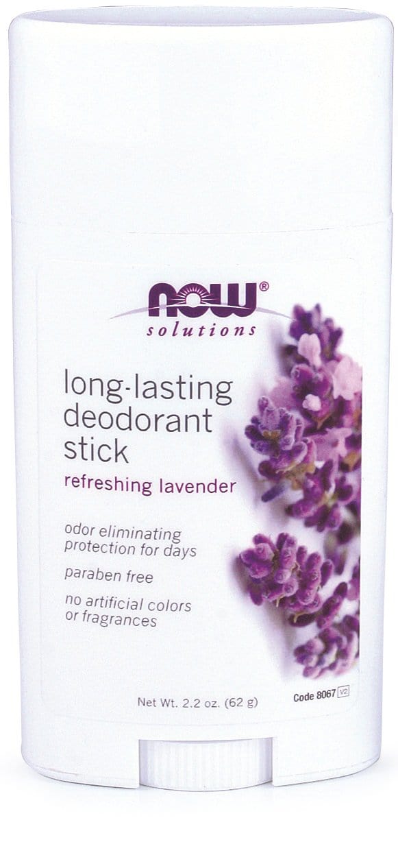 NOW Long Lasting Deodorant Stick - Lavender (62 g)