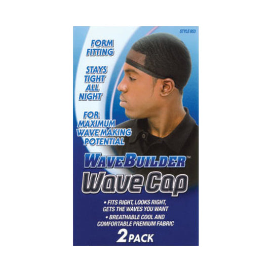 WAVEBUILDER Wave Cap #653 [BLACK]