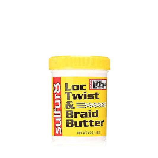 SULFUR 8 LOC TWIST & BRAID BUTTER 4OZ
