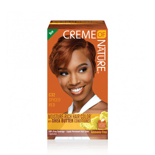 CREME OF NATURE MOISTURE-RICH HAIR COLOR KIT [C32-S/R]