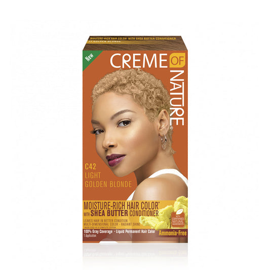 CREME OF NATURE MOISTURE-RICH HAIR COLOR KIT [C42-LGB]