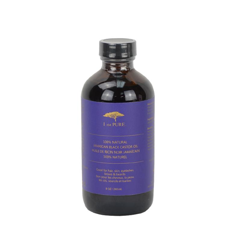 I AM PURE 100% NATURAL JAMAICAN BLACK CASTOR OIL