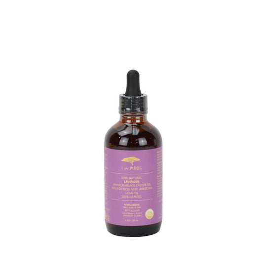 I AM PURE 100% NATURAL JAMAICAN BLACK CASTOR OIL [LAVENDER]