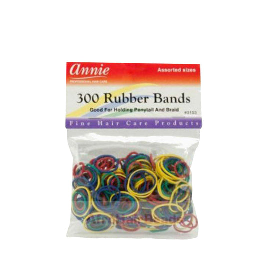ANNIE 300 Rubber Bands Assorted #3153