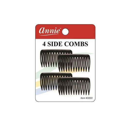 ANNIE Side Combs BK SMALL #3203