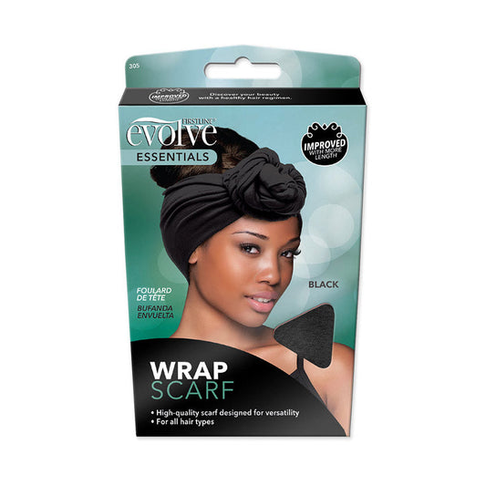 FIRSTLINE EVOLVE® WRAP SCARF, BLACK #0305