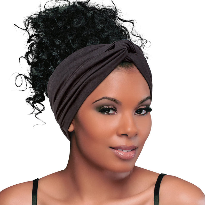 FIRSTLINE EVOLVE® SILKY WIDE INFINITY BAND, BLACK #1111