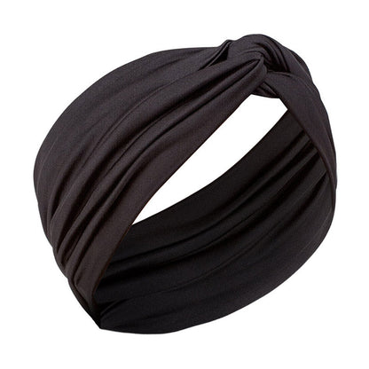FIRSTLINE EVOLVE® SILKY WIDE INFINITY BAND, BLACK #1111