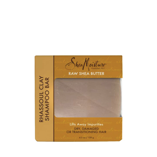 SHEA MOISTURE RAW SHEA BUTTER RHASSOUL CLAY SHAMPOO BAR
