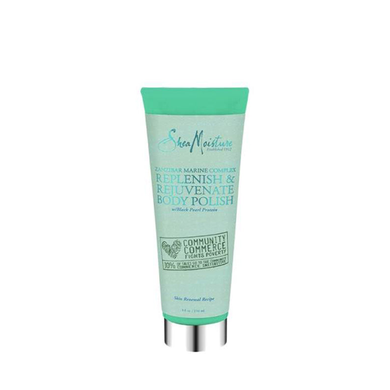 SHEA MOISTURE Zanzibar Marine Complex Replenish & Rejuvenate Body Polish 8oz