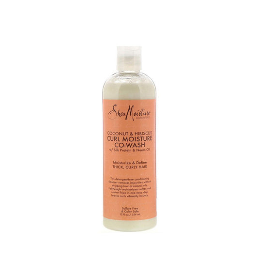 SHEA MOISTURE SHEAMOISTURE, CURL MOISTURE CO-WASH, COCONUT & HIBISCUS, 12 FL OZ (354 ML)
