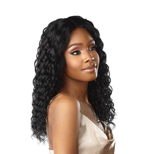 SENSATIONNEL BARE & NATURAL 100% VIRGIN HUMAN HAIR 13X5 LACE WIG NATURAL DEEP 18"