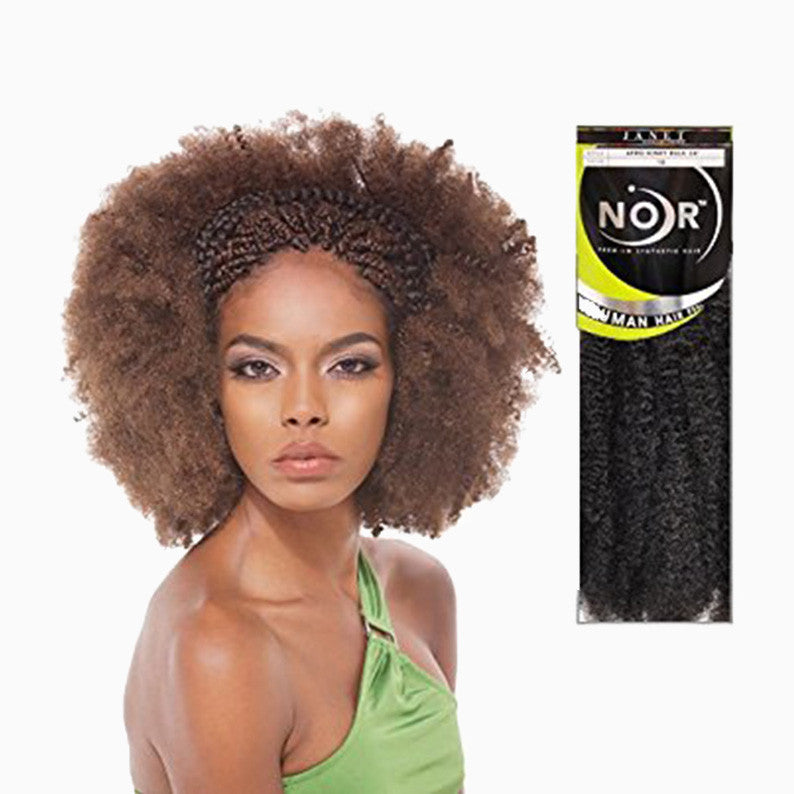 JANET NOIR Afro Kinky Bulk 24"