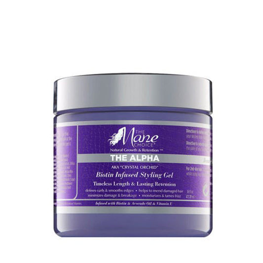 THE MANE CHOICE CHRYSTAL ORCHID Biotin Infused Styling Gel 16oz