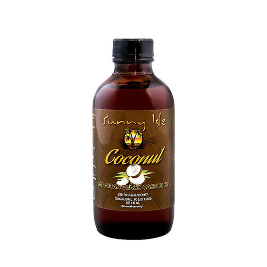 SUNNY ISLE Jamaican Black Castor Oil [Coconut] 4Oz