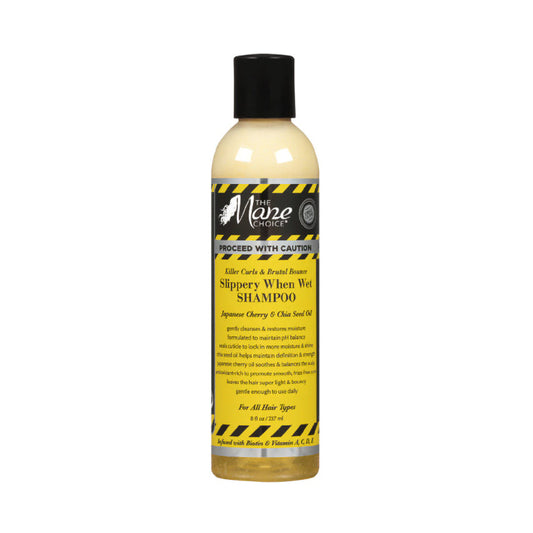 THE MANE CHOICE Proceed With Caution Slippery When Wet Shampoo 8oz