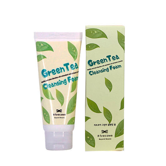 RIVECOWE Green Tea Cleansing Foam 2.12Oz