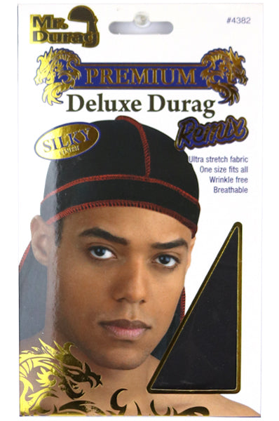 Annie Premium Silky Durag #Black