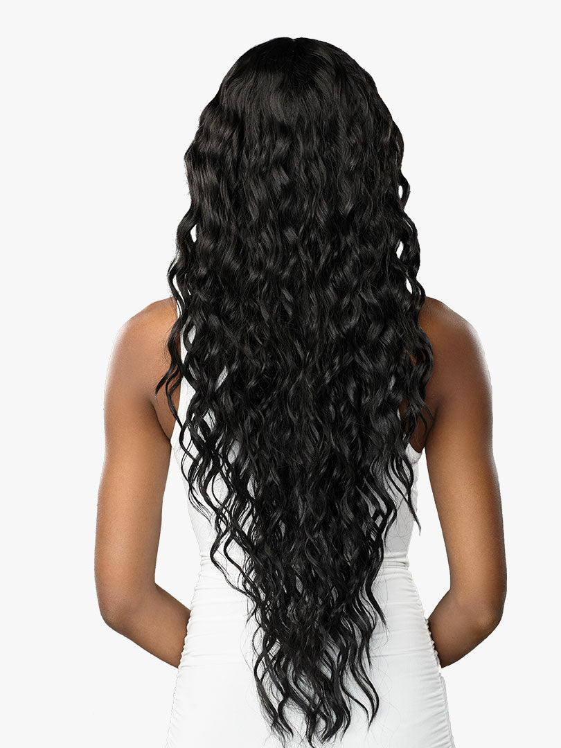 Sensationnel Butta Human Hair Blend HD Front Lace Wig - LOOSE CURLY 32