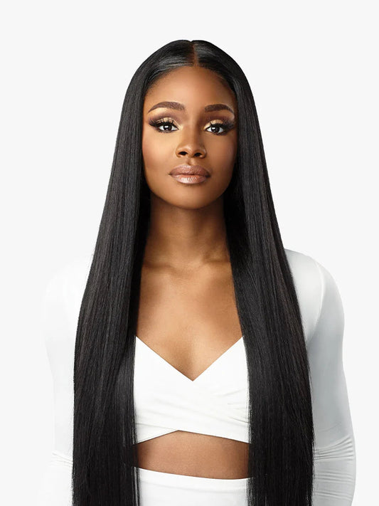 Sensationnel Human Hair Blend Butta HD Lace Front Wig STRAIGHT 32