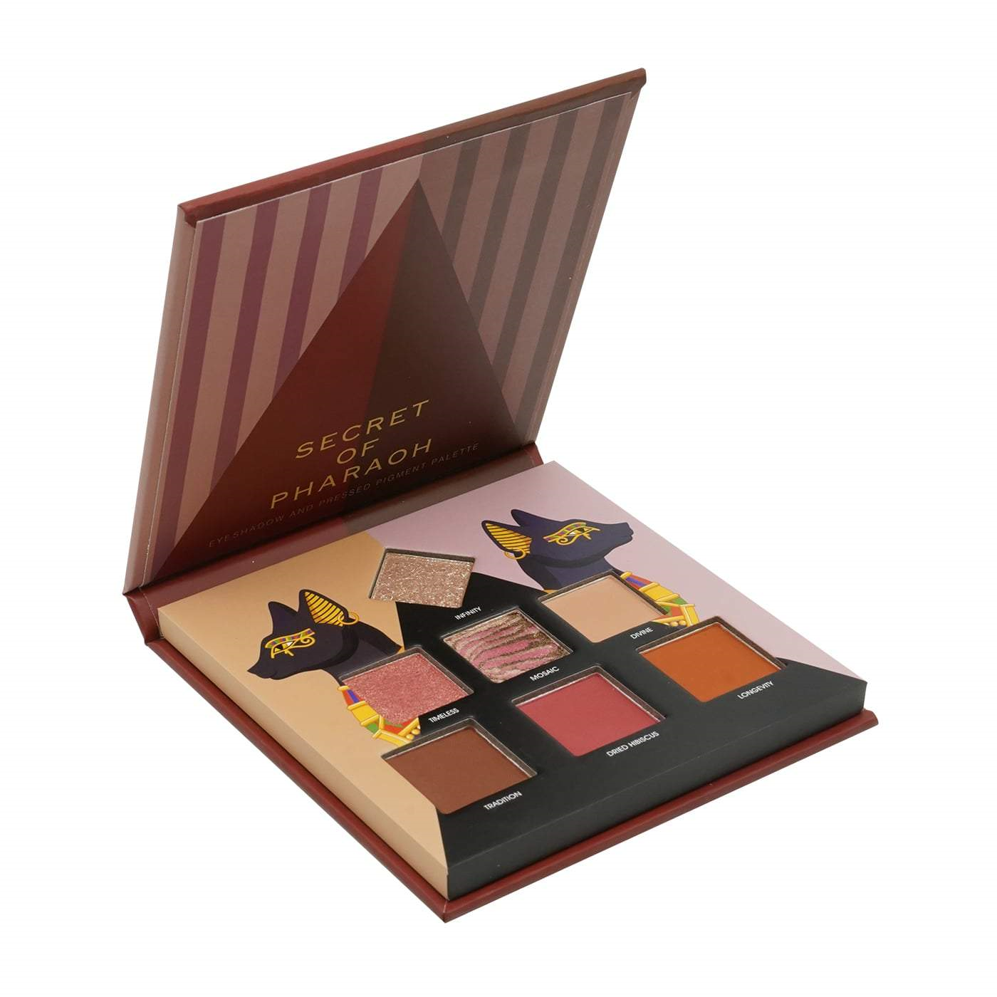 EBIN EVERLASTING SPLENDOR - SECRET OF PHARAOH 7 SHADES EYESHADOW PALETTE