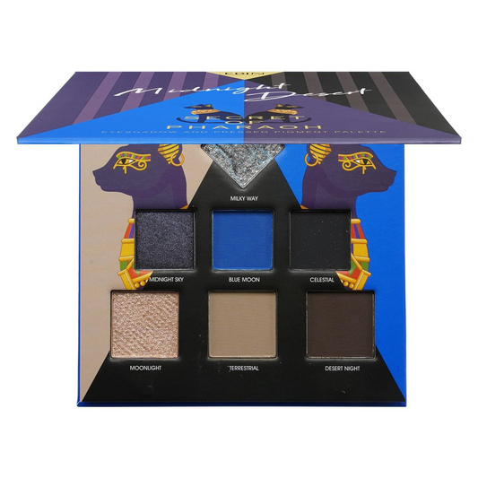 EBIN MIDNIGHT DESERT - SECRET OF PHARAOH 7 SHADES EYESHADOW PALETTE