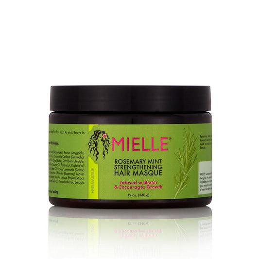 MIELLE ORGANICS Rosemary Mint Strengthening Hair Masque (12oz)