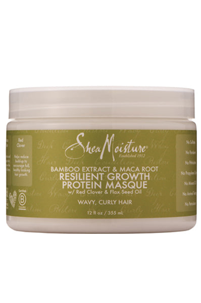 Shea Moisture Bamboo & Maca Root Protein Masque 12oz