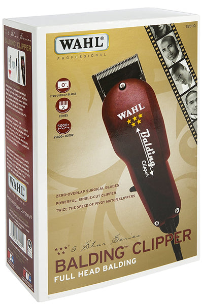 WAHL 5 Star Balding Clipper with Free Razor