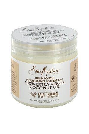 Shea Moisture 100% Extra Virgin Coconut  Oil 15oz