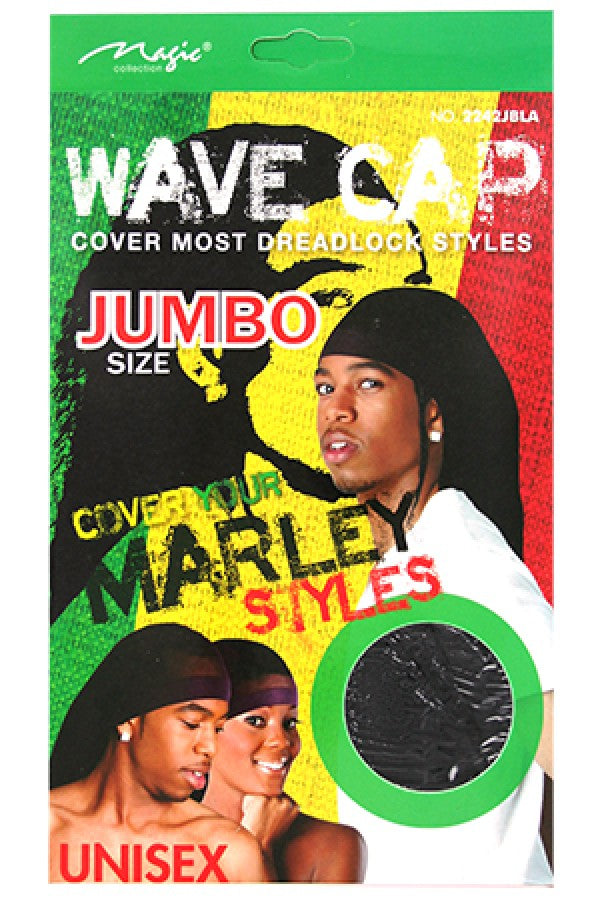 Magic  Marley Style Wave Cap Super Jumbo Black