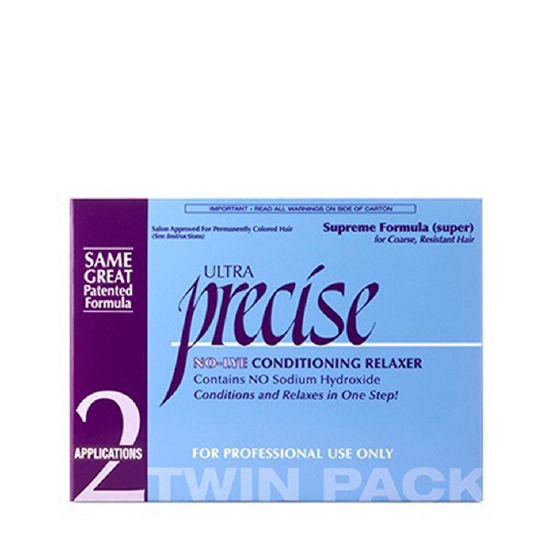 PRECISE No Lye Conditioning Relaxer Supreme Twin Pack