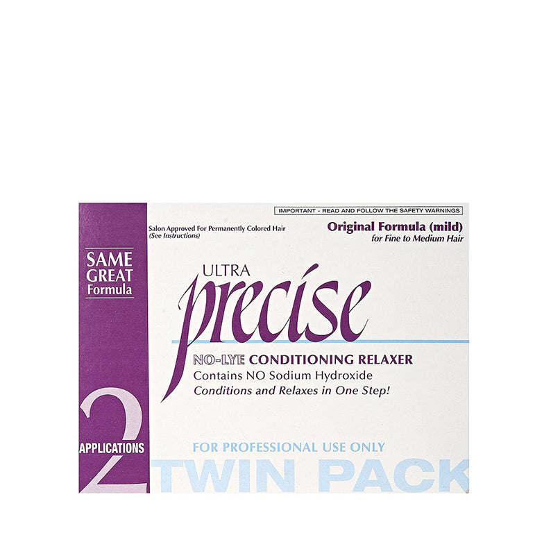 PRECISE No Lye Original Relaxer Twin Pack