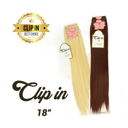 CLIP IN Synthetic 18"