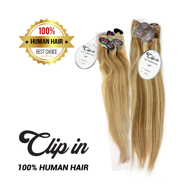 CLIP IN 100% Human Hair