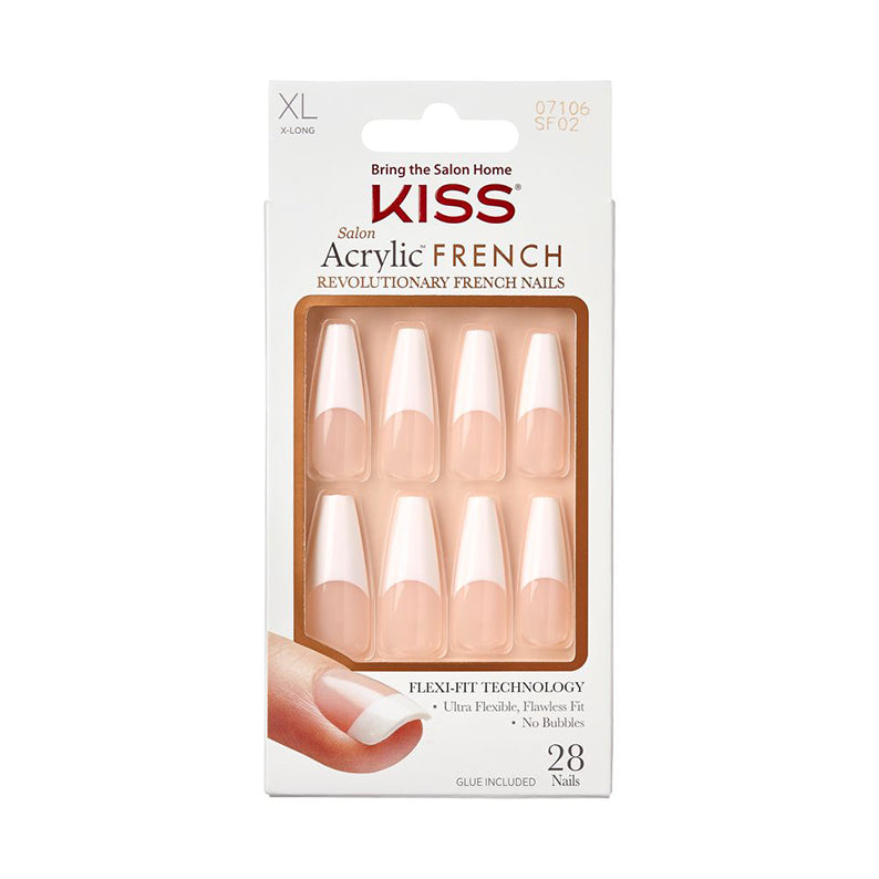 KISS Acrylic Revolutionary French 28 Nails - SF02