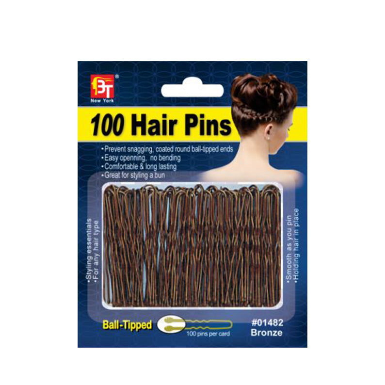 BEAUTY TOWN 100 Hair Pin(Bronze) #01482