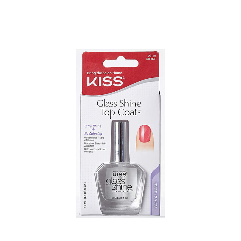 Kiss Glass Shine Topcoat KTR07 0.5OZ