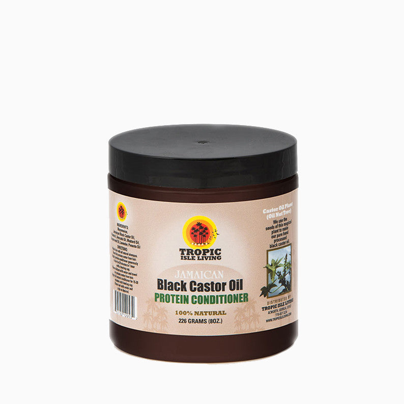 TROPIC ISLE LIVING 100% Natural Jamaican Black Castor Oil Protein Conditioner 8oz