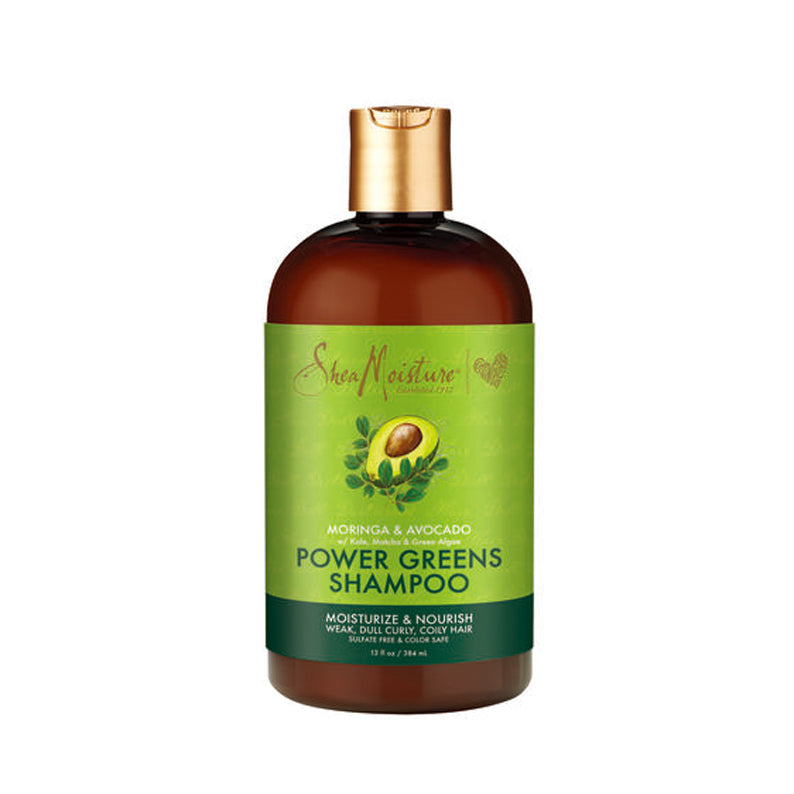 SHEA MOISTURE Moringa & Avocado Power Greens Shampoo 13Oz