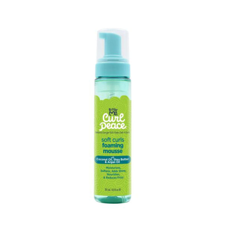 JUST FOR ME Curl Pease Soft Curls Foaming Mousse 8.5oz