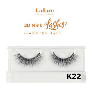 LAFLARE 3D FAUX MINK LASHES - K22