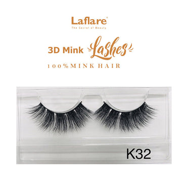 LAFLARE 3D FAUX MINK LASHES - K32